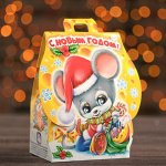Подарочная коробка &quot;Мышкина мечта&quot;, домик, с анимацией, 12 х 8,5 х 17,5 см
