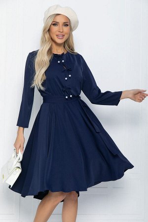 Платье Холли (синее) П11992