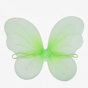 Карнавальные крылья «Бабочка», для детей, цвет зелёный