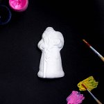 Фигурка под раскраску (с подвесом) &quot;Дед Мороз, 12х7см
