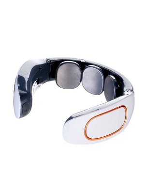 Массажёр для шеи Luazon LEM-50, 4 Вт, 4 режима, USB (в комплекте), АКБ, белый