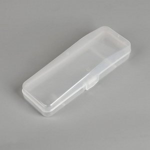 Футляр для бритвы,15x5x3 см, прозрачный