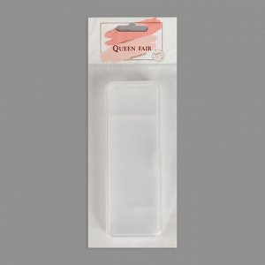 Футляр для бритвы,15x5x3 см, прозрачный