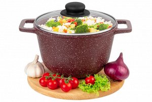 Казан 3 л "Рубин" с крышкой, диаметр 20 см, 28*21,5*18,5 см, ГАРМОНИЯ ВКУСА