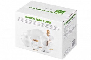 Банка для соли с крышкой и ложкой "Птички на ветке", 500 мл, 15,5x10x14,5 см