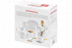 Блинница с антипригарным покрытием 23x23 см "Розы"