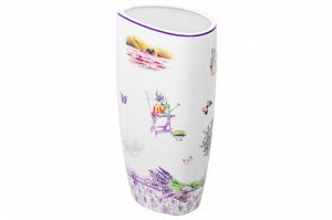 Ваза 1,5 л "Лаванда" из NEW BONE CHINA (12,5x9,5x22 см)