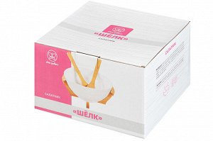 Салатник "Шелк" 2,7 л с деревянной подставкой и ложками, 28*25*12 см
