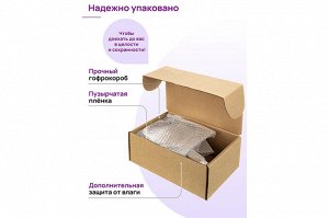 Ковш 1,2 л с крышкой ГАРМОНИЯ ВКУСА "Медовый гранит", диаметр 16 см, нержавеющая сталь, 33x17x15 см