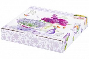 Набор глубоких тарелок "Лаванда" 2 шт. 400 мл из NEW BONE CHINA