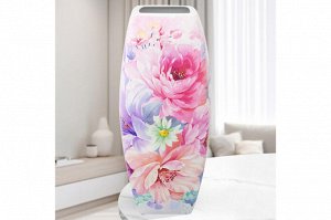 Ваза квадратная "Акварель" из NEW BONE CHINA, 3,15 л, 12,5x12,5x30 см