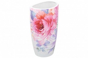 Ваза 1,5 л "Акварель" из NEW BONE CHINA, 12,5*9,5*22 см
