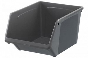 Контейнер для овощей 11 л, серый, 25,5x35x19 см