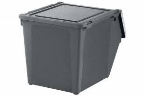 Контейнер для овощей 14,5 л, серый, 25,5 x 35 x 25 см