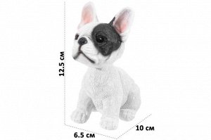 Декоративная фигурка Бульдога 10x6.5x12.5 см