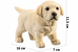 Декоративная фигурка Лабрадора 16x7x11.5 см