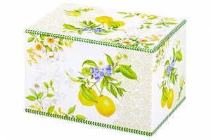 Чайник 1 л с рисунком "Лимоны", NEW BONE CHINA, 23x13x17 см