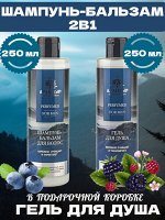 Подарочный набор для мужчин А. Ралле и Ко for men шампунь-бальзам + гель для душа