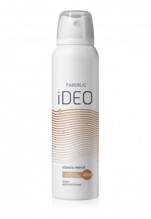 Спрей-антиперспирант Classic Wood iDeo