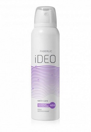 Спрей-антиперспирант для женщин Satin Care iDeo