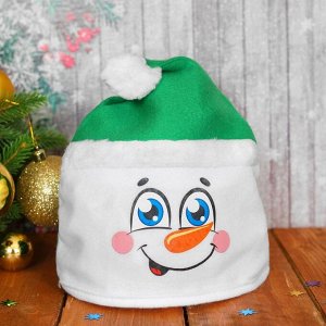 Карнавальная шляпа «Снеговик», р-р. 56, цвета МИКС