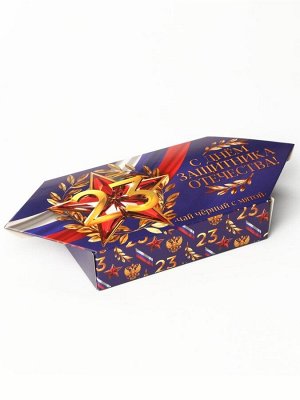 Чай подарочный «23 февраля», вкус: мята, 20 г