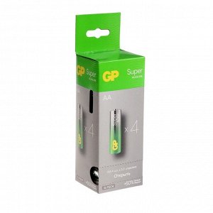 Батарейка алкалиновая GP Super, AA, LR6-40BOX, 1.5 В, набор, 40 шт.