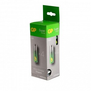 Батарейка алкалиновая GP Super, AA, LR6-40BOX, 1.5 В, набор, 40 шт.