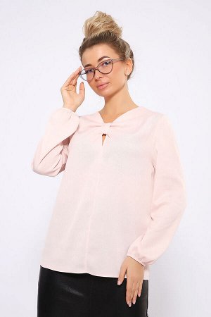 Блузка Варианты расцветки: молочный, персиковый, розовый, светло-сиреневый
Ткань: креп, Состав: 100% ПЭ
Важная и незаменимая часть гардероба деловой женщины - офисная блузка из тонкого крепа. Ткань пр