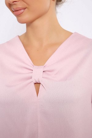 Блузка Варианты расцветки: молочный, персиковый, розовый, светло-сиреневый
Ткань: креп, Состав: 100% ПЭ
Важная и незаменимая часть гардероба деловой женщины - офисная блузка из тонкого крепа. Ткань пр