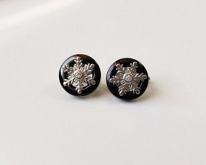 Серьги с керамикой