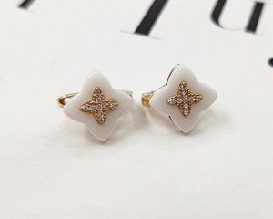Серьги с керамикой