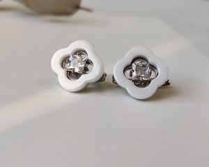 Серьги с керамикой