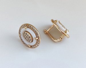 Серьги с керамикой