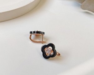Серьги с керамикой