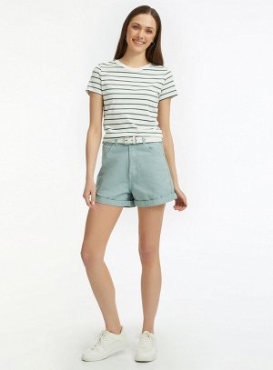 Шорты джинсовые mom fit