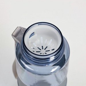 Бутылка для воды спортивная 24x7 см, 600 мл