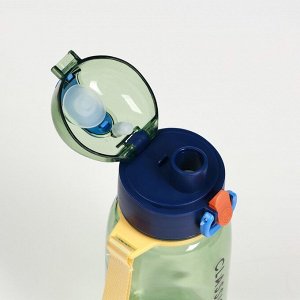 Бутылка для воды спортивная, 17.5x7 см