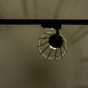 Светильник трековый Simple "Адри" Е27 40Вт черный 16х13х18см