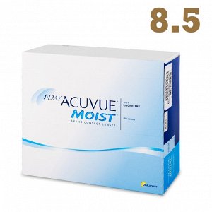 8,5. 1 Day Acuvue  moist (180 шт.)   Однодневные контактные линзы
