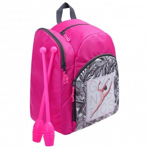 Рюкзак для художественной гимнастики Elegance, размер 39,5 х 27 х 19 см