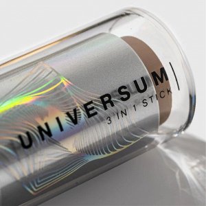 Стик 3-в-1 Universum, тон 02 Нейтральный коричневый, 5,5гр