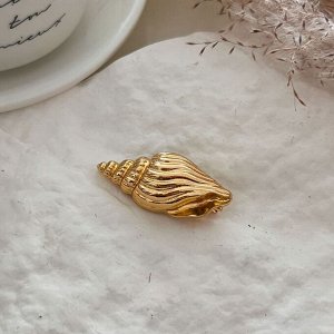 Заколка зажим Ракушка, 1 шт