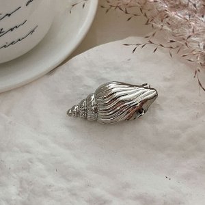 Заколка зажим Ракушка, 1 шт