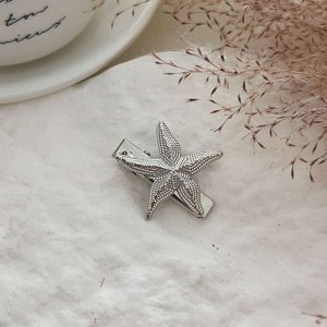 Заколка зажим Ракушка, 1 шт