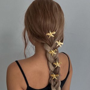 Заколка зажим Ракушка, 1 шт