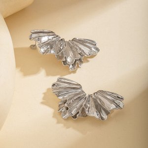 Серьги женские, бижутерия, крупные, массивные