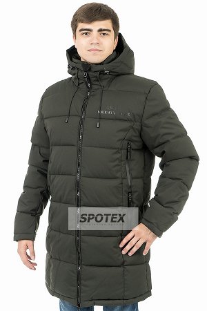 Куртка зимняя удлиненная мужская Remain 7798 хаки
