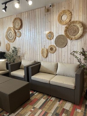Комплект садовой мебели из искуственного ротанга