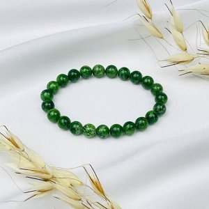 Браслет из Хромдиопсида